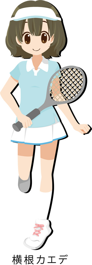 甲府国際オープンテニス公認イメージキャラクター